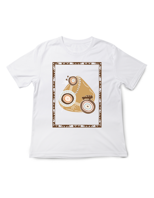 African-Inspired Abstract Art T-Shirt