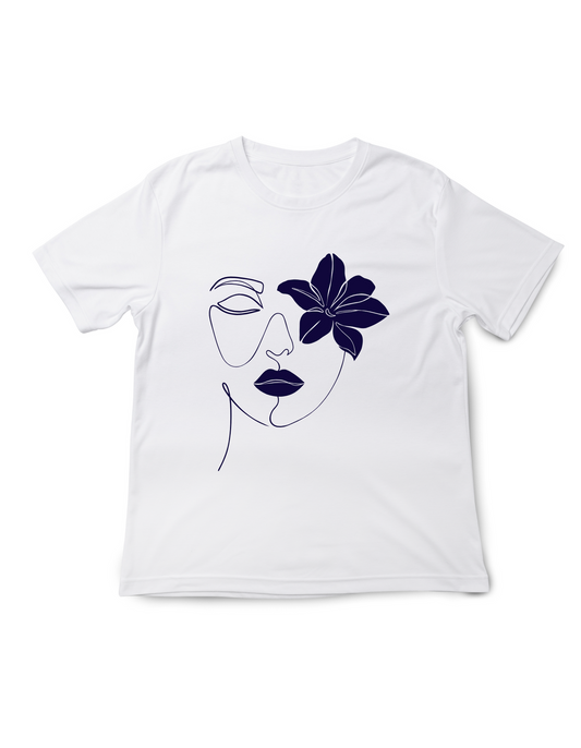 Floral Silhouette T-Shirt